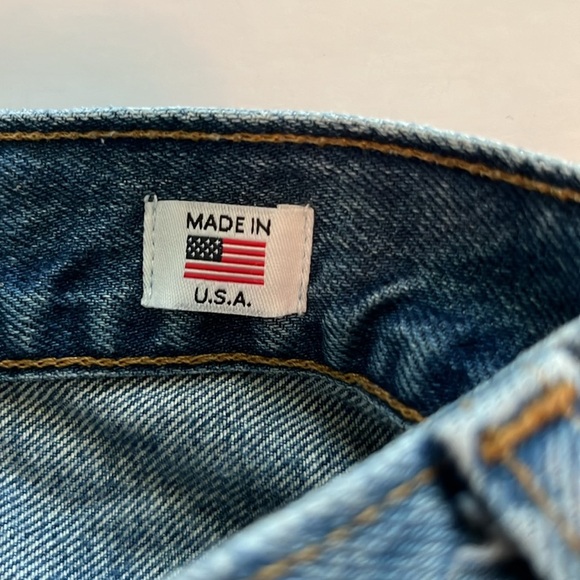 Re/Done Originals High Rise Shorts Size 26 - Picture 10 of 16